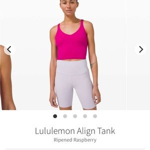 Lululemon align tank